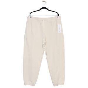 Athleta Forever Fleece Mid Rise Jogger Bone Size Large